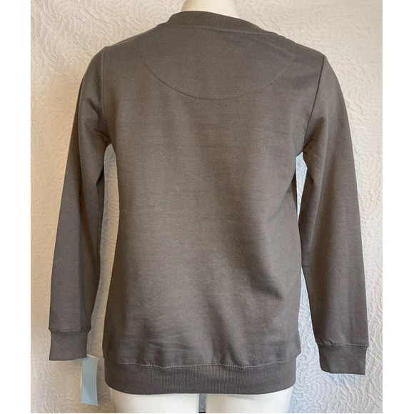 NEW The Rolling Stones Womens Holiday Graphic Christmas Sweatshirt Size Xsmall - Picture 3 of 7